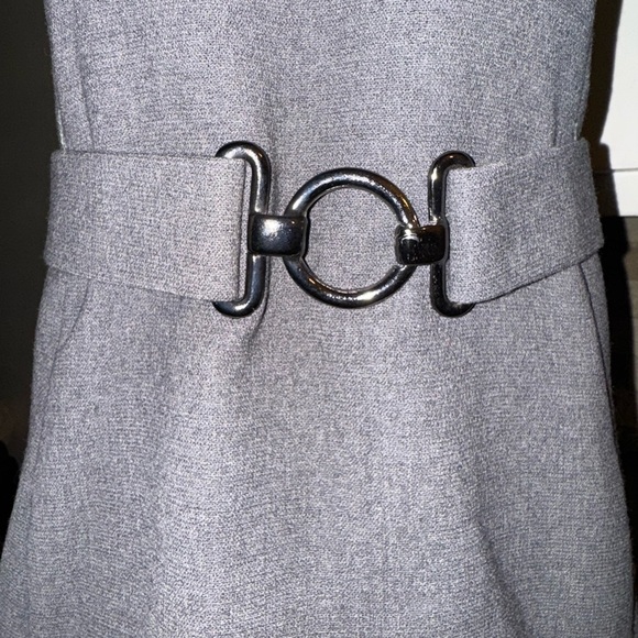 Adele Simpson 1950-1960 ladies dress suit with jacket and belt says Sz 10 - Picture 7 of 16